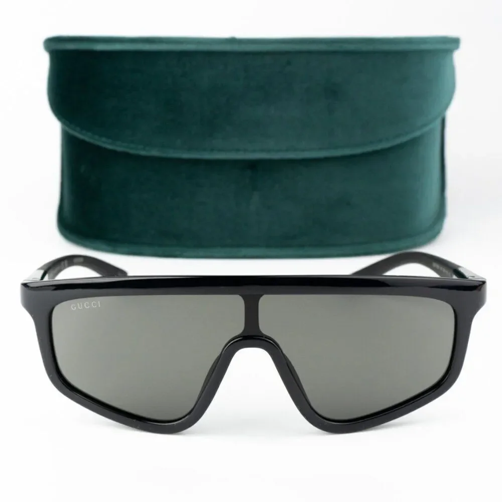 SALE! NEW Gucci GG1736S 001 Black Grey Unisex Sunglasses GG 1736S